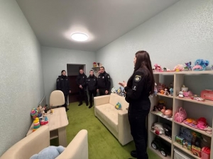 У Відділенні поліції №1 (м.Мала Виска) представили курсантів, які прибули до  відділку на стажування